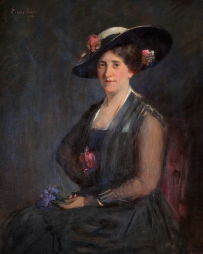 Retrato da Sra. Olga Myers, 1915. de Emil Fuchs