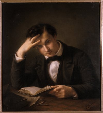 Jovem estudante, 1858 de Emil Jacobs