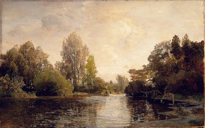 Uma vista de Plankenberg de Emil Jakob Schindler