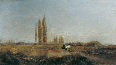 No Thaya perto de Lundenburg de Emil Jakob Schindler