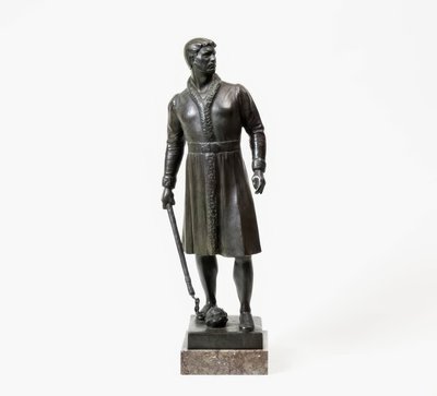 Guerreiro com estrela da manhã de Emil Jungblut