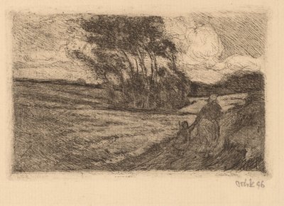 Trovoada (pequena) de Emil Orlik