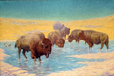 Cena de Búfalo de Emil W. Lenders