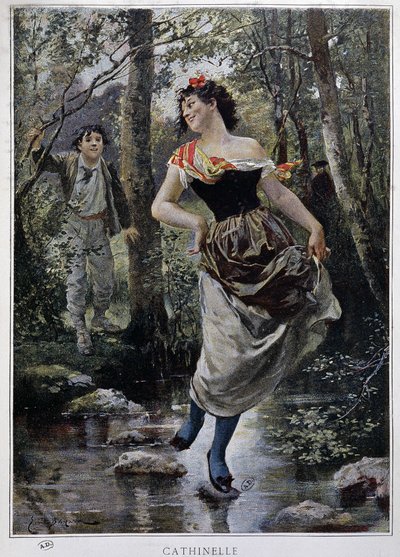 Cathinelle - por Bayard, início do século XX de Emile Antoine Bayard