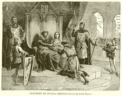 Cerimônia do Serviço Feudal de Emile Antoine Bayard