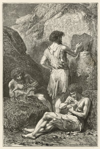Os precursores de Rafael e Michelangelo, ou o nascimento das artes de desenho e escultura na época da rena de Emile Antoine Bayard