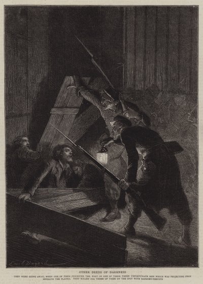 A história de um crime, o testemunho de uma testemunha ocular de Emile Antoine Bayard