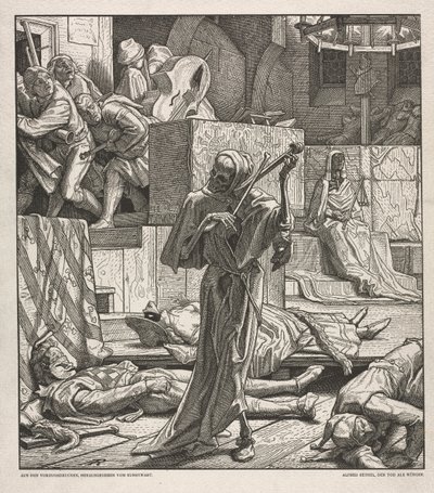 Dança da Morte: Morte, o Estrangulador de Emile Antoine Bourdelle