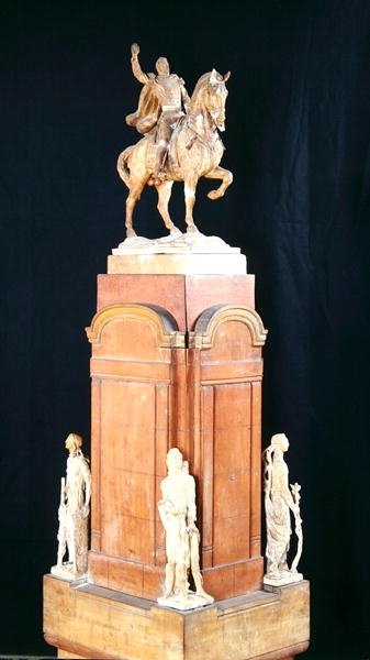 Maquette para o monumento ao general Carlos Maria de Alvear (1788-1852) (madeira e gesso) de Emile Antoine Bourdelle