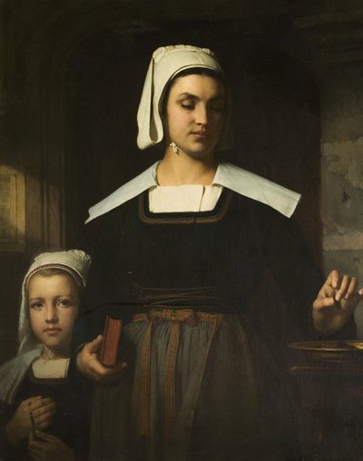 O ácaro da viúva, 1869 de Emile Auguste Hublin