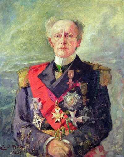 Emile Paul Guépratte (1856 - 1939), Vice-Almirante de Emile Baes