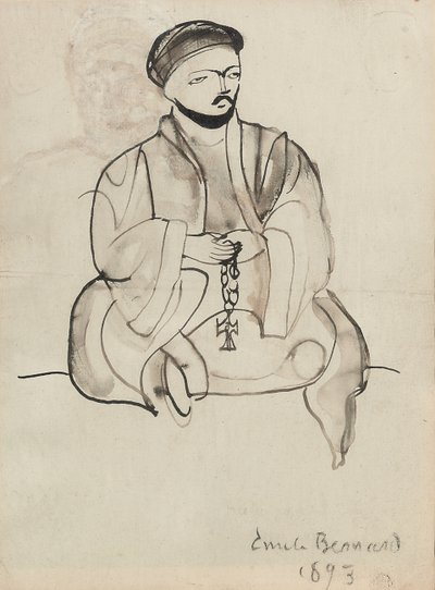 Padre copta, 1893 de Emile Bernard