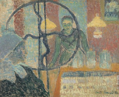 Dentro de uma loja em Pont-Aven de Emile Bernard