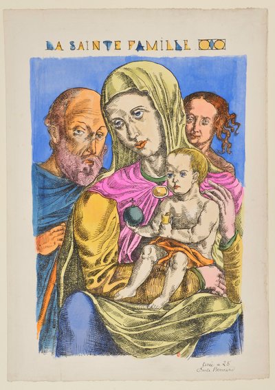 A Sagrada Família de Emile Bernard