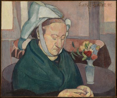 Retrato de Madame Lemasson de Emile Bernard