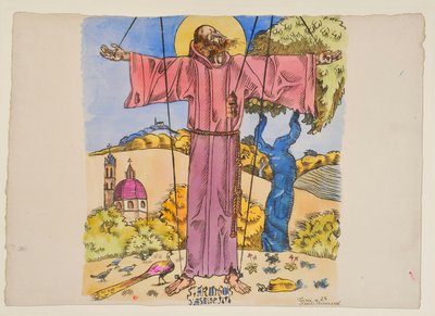 São Francisco de Assis de Emile Bernard