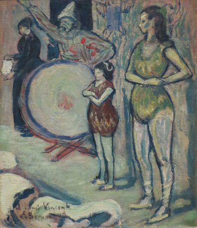 "Saltimbanques" de Emile Bernard, 1887 de Emile Bernard