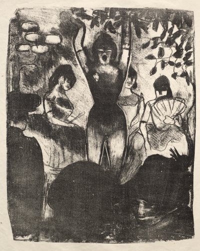 Cantora no Café-Concerto de Emile Bernard