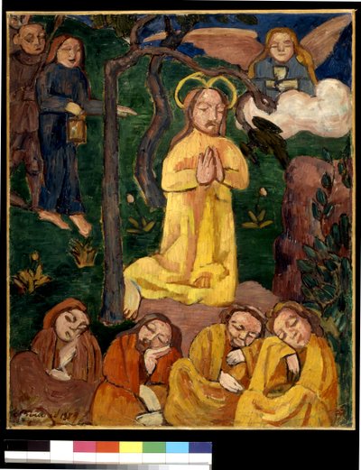 Cristo Amarelo (óleo sobre tela) de Emile Bernard