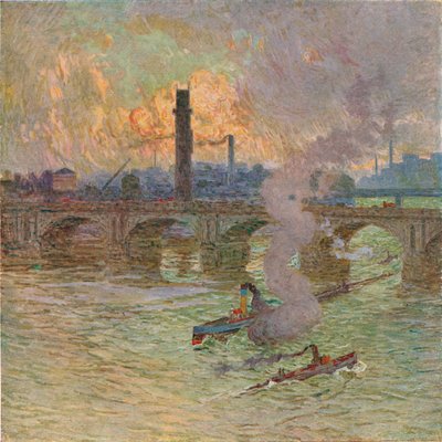 Mau tempo, c1917 de Emile Claus
