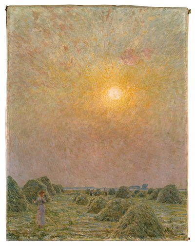 Pôr-do-sol de Emile Claus