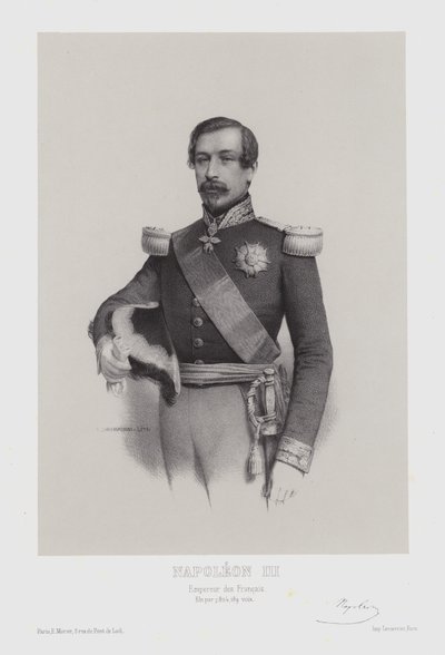 Napoleão III, imperador da França de Emile Desmaisons