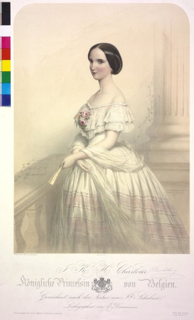 Princesa real da Bélgica I K. H. Charlotte de Emile Desmaisons