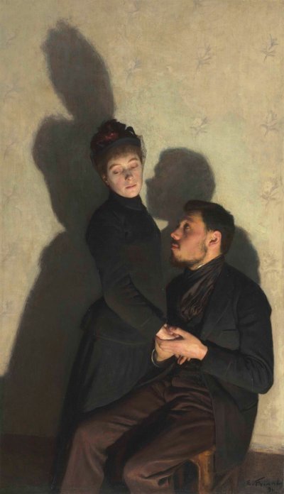 Sombras do elenco, 1891. de Emile Friant