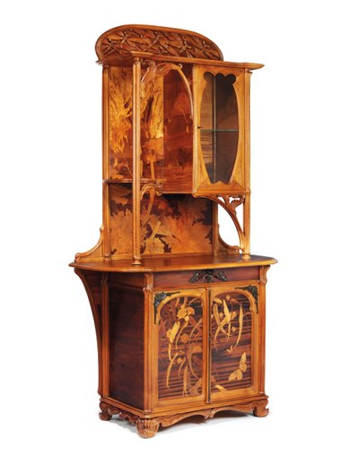 Libélula, armário, 1900 de Emile Galle