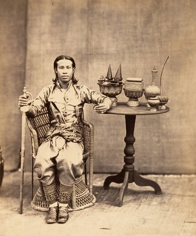 Phra-Kéo-Pha, Irmão do Rei, 1866. de Emile Gsell