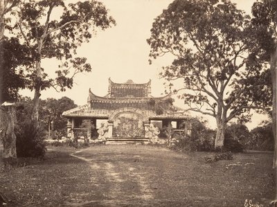 Túmulo do Bispo de Adran, 1866. de Emile Gsell