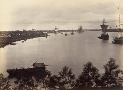 Vista da Folha de Saigon nº 3, 1866. de Emile Gsell