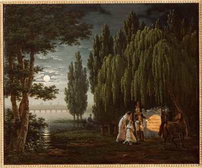 No túmulo do coronel Monginot de Emile Jean Horace Vernet