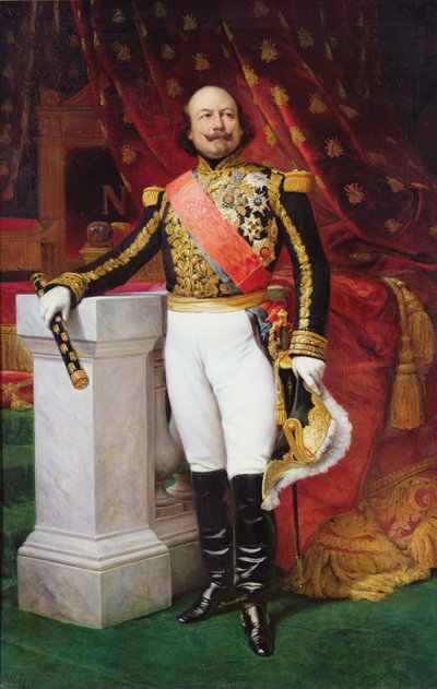 François Certain de Canrobert (1809 - 1895), marechal do Império de Emile Jean Horace Vernet