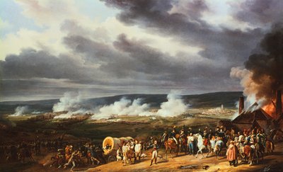 A Batalha de Jemappes, 1792, 1821. de Emile Jean Horace Vernet