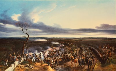 A Batalha de Montmirail, 11 de fevereiro de 1814, 1822. de Emile Jean Horace Vernet