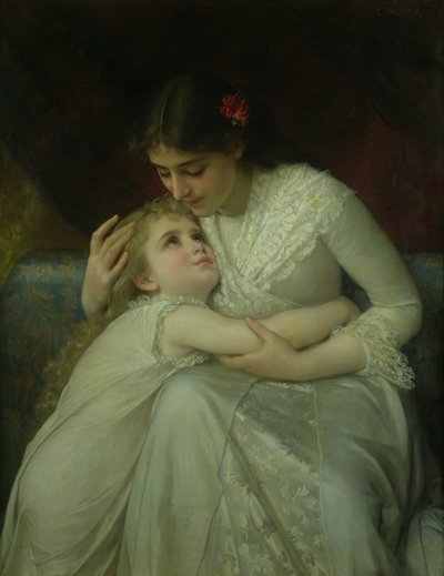 Mãe e filho de Emile Munier