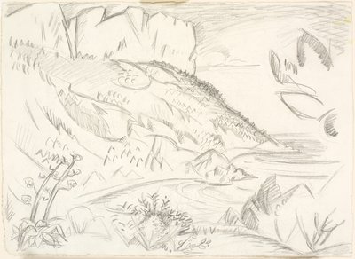 Cap Canaille ved Cassis. de Emile Othon Friesz