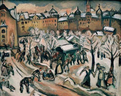 Neige a Munich de Emile Othon Friesz