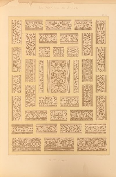Mesquita Ahmed-ibn-Touloun, 1885 de Emile Prisse dAvennes