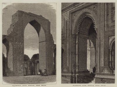 Vistas na Índia de Emile Theodore Therond
