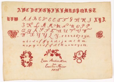Sampler de Emilie Beier