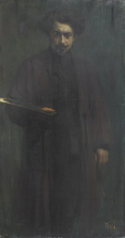 Autorretrato, Emilio Rizzi (óleo sobre tela) de Emilio Rizzi