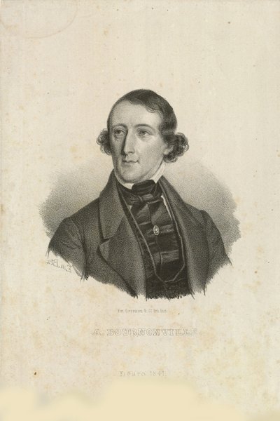 Retrato de August Bournonville 1805-1879, 1842. de Emilius Ditlev Baerentzen
