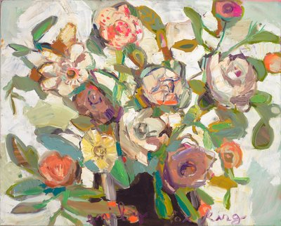All the Good, 2020 (óleo sobre tela) de Emily Fox King