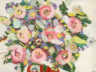 EFK0029, 2018 (óleo sobre tela) de Emily Fox King