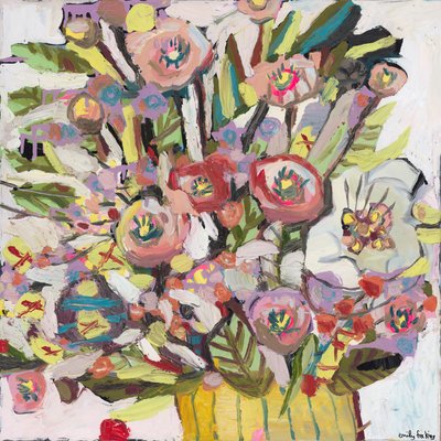 EFK0047, 2018 (óleo sobre tela) de Emily Fox King