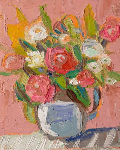 Magia de verão, 2021 (óleo sobre tela) de Emily Fox King
