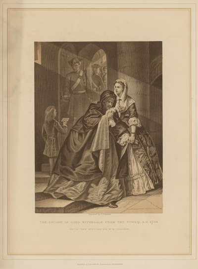 O ecsape de Lord Nithsdale da Torre de Londres de Emily Mary Osborn