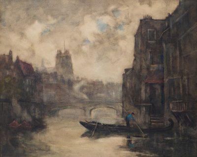 Dordrecht (aquarela) de Emily Murray Paterson